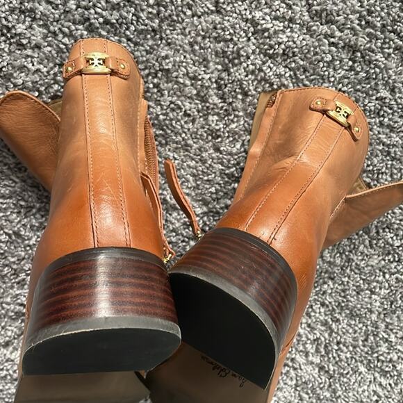 Sam Edelman Paige Leather Brown Tan Booties Size 8 NWOT - Picture 6 of 8